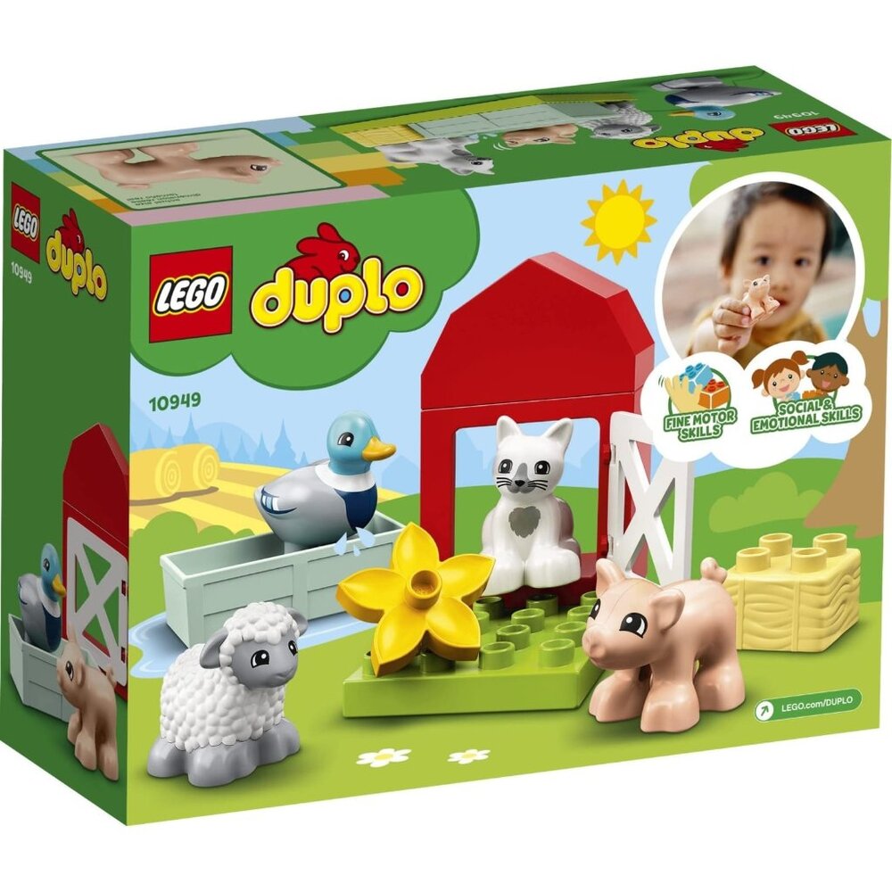 LEGO DUPLO 10949 Farm Animal Care Town 2+ Building Block Set BRAND NEW & SEALED